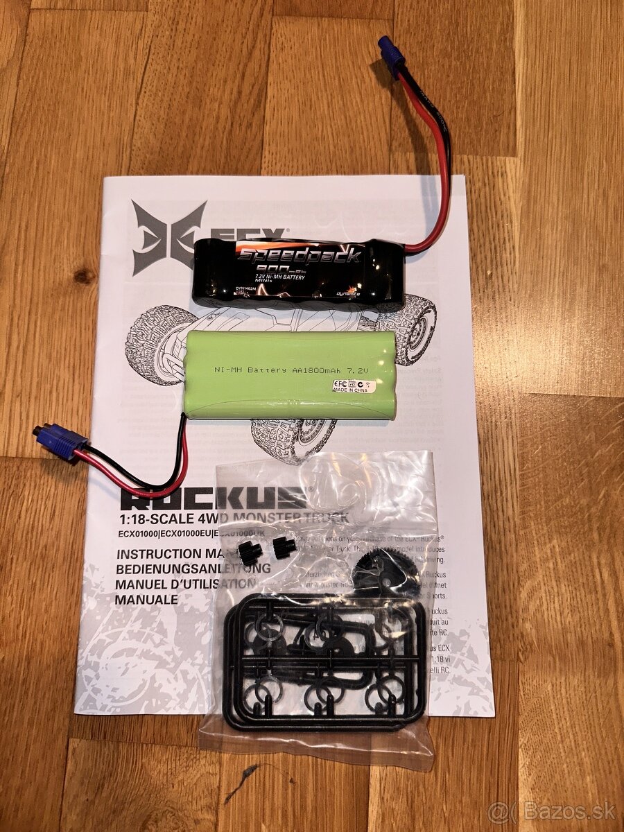 baterie k RC modelu ECX RUCKUS 1:18