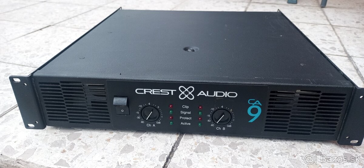 Predám koncák Crest Audio CA9 /USA/
