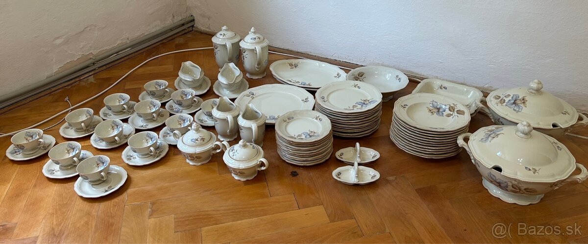 Nemecký porcelánový jedálenský set Hutschenreuther Selb