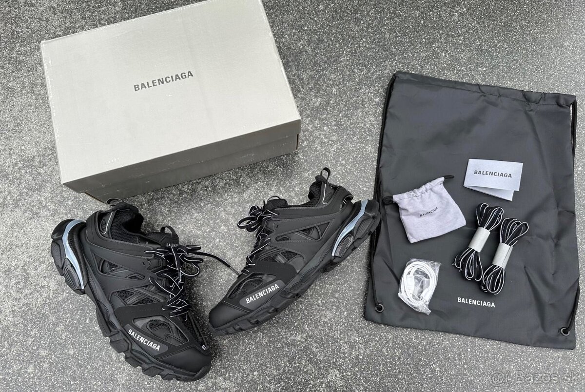 Balenciaga Track Led Black full balenie