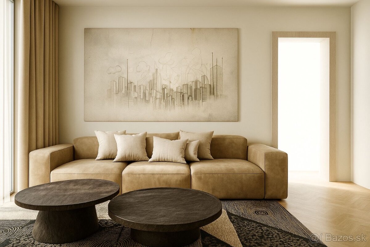 Na predaj zariadený 2+1 izbový byt, Sihoť - Armádna, Trenčín