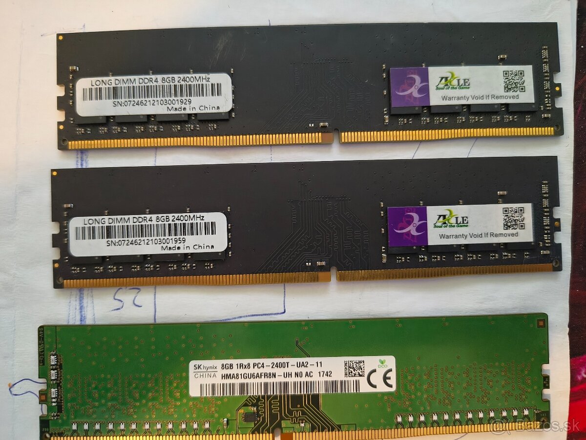 DDR4 16GB 8GB 24GB