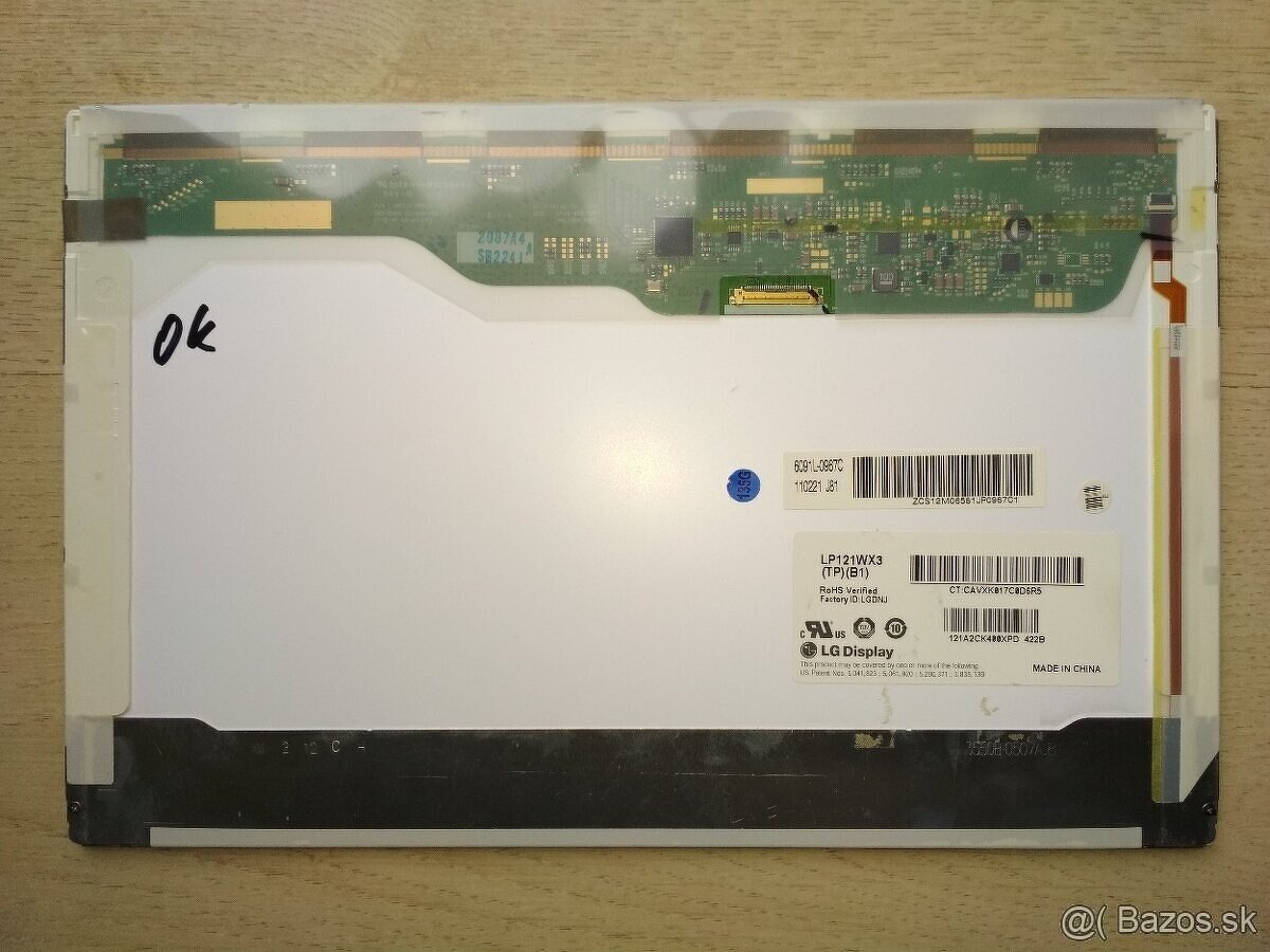 12.1" LED display LP121WX3