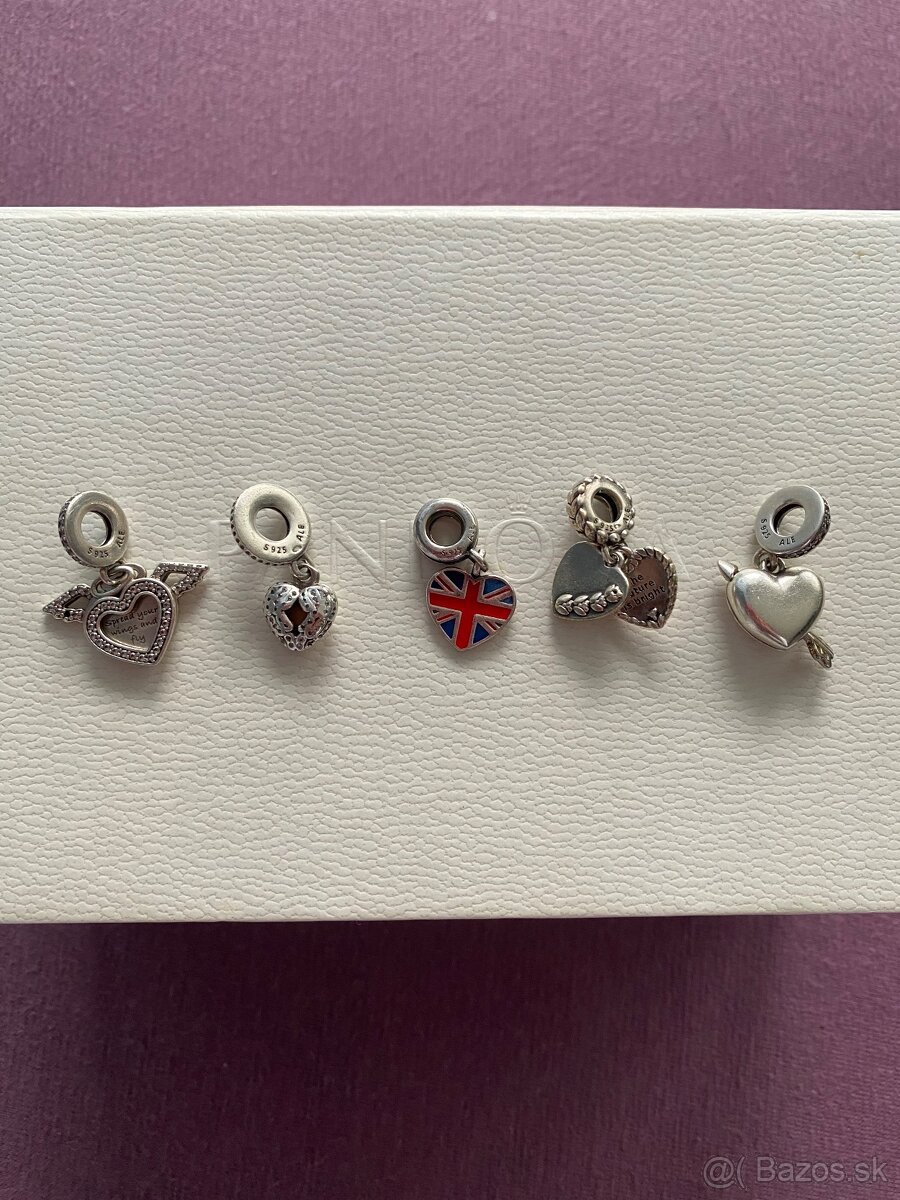 Pandora privesky srdiečko