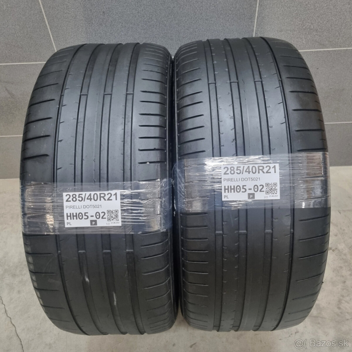 Letné pneumatiky 285/40 R21 PIRELLI
