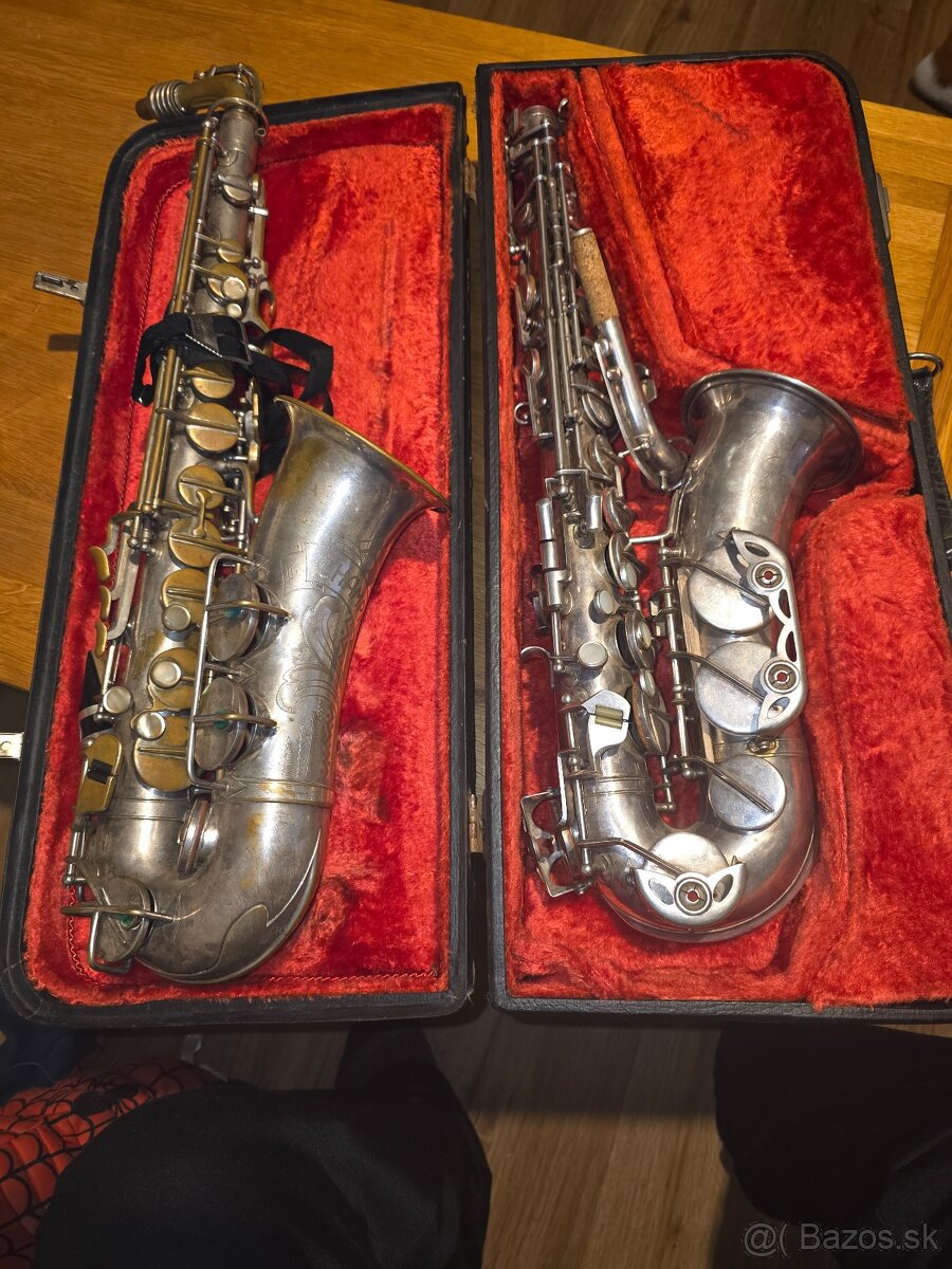 Predám 2 x saxofón alt