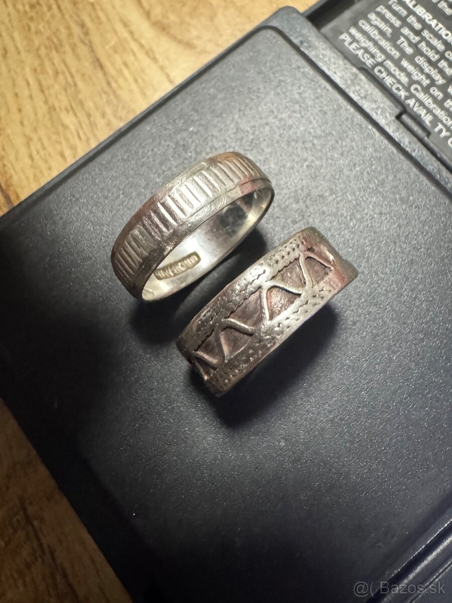 Strieborné prstene
