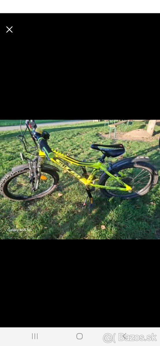 Detský bicykel veľkosť 20