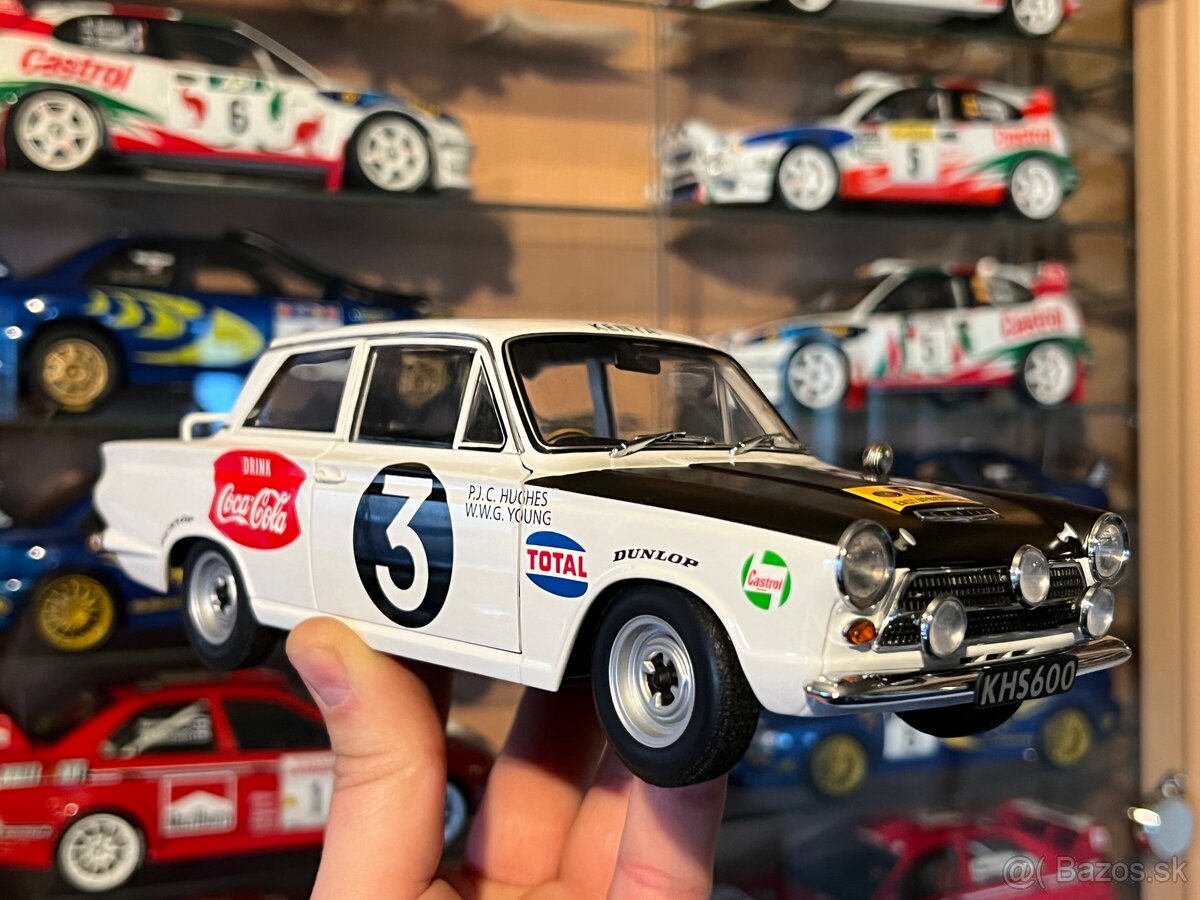 Modely rally 1:18