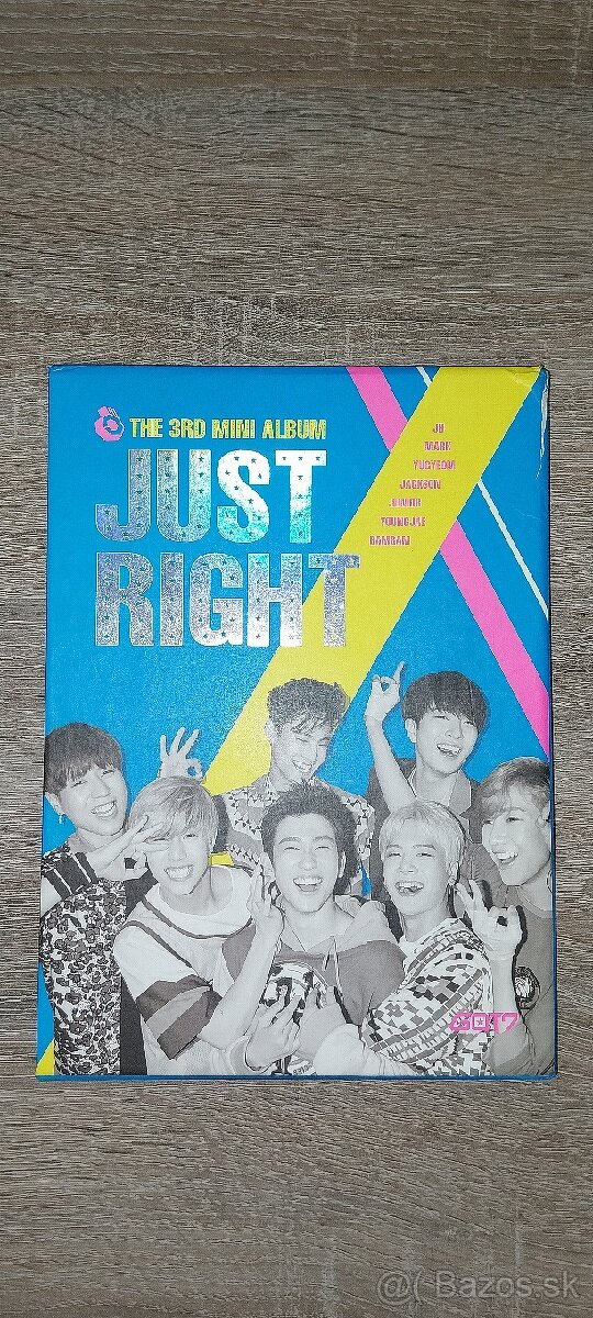 KPOP GOT7 CD ALBUM "Just Right"