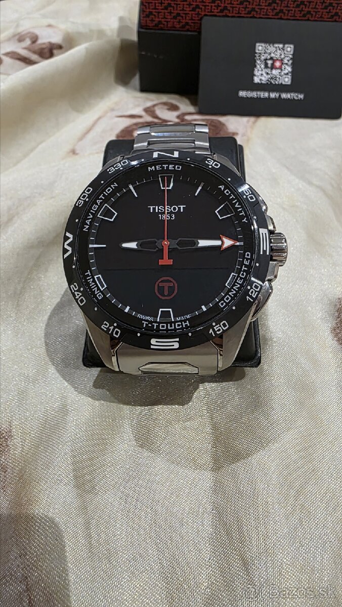 Smart Hodiny Tissot T-Touch Connect Solar Tiatnium
