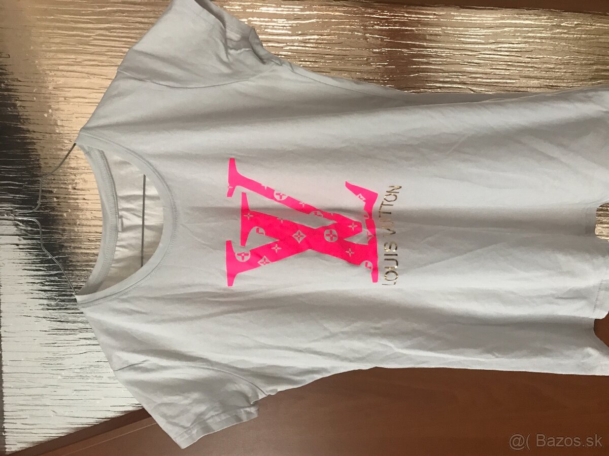 LOUIS VUITTON damske tricko neon M/L
