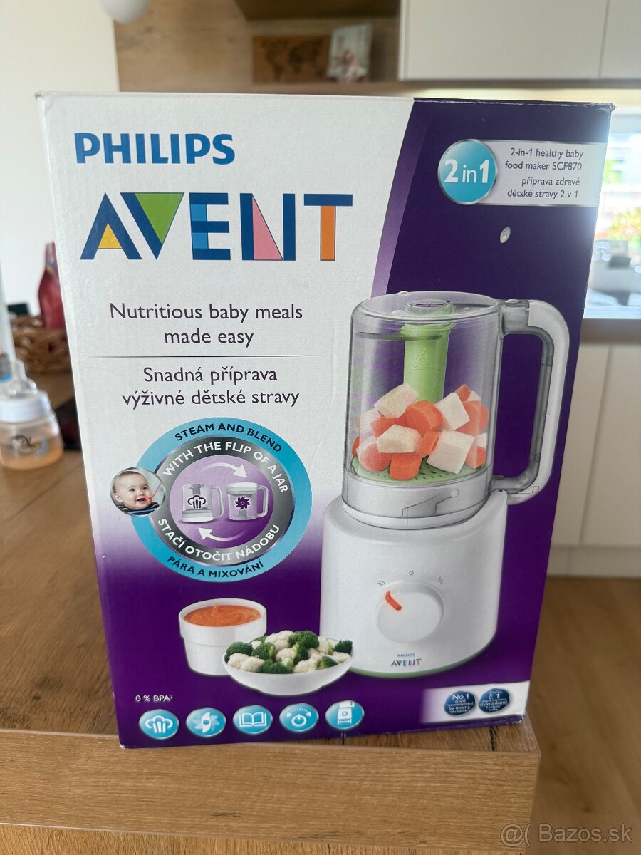 Avent mixér na príkrmy