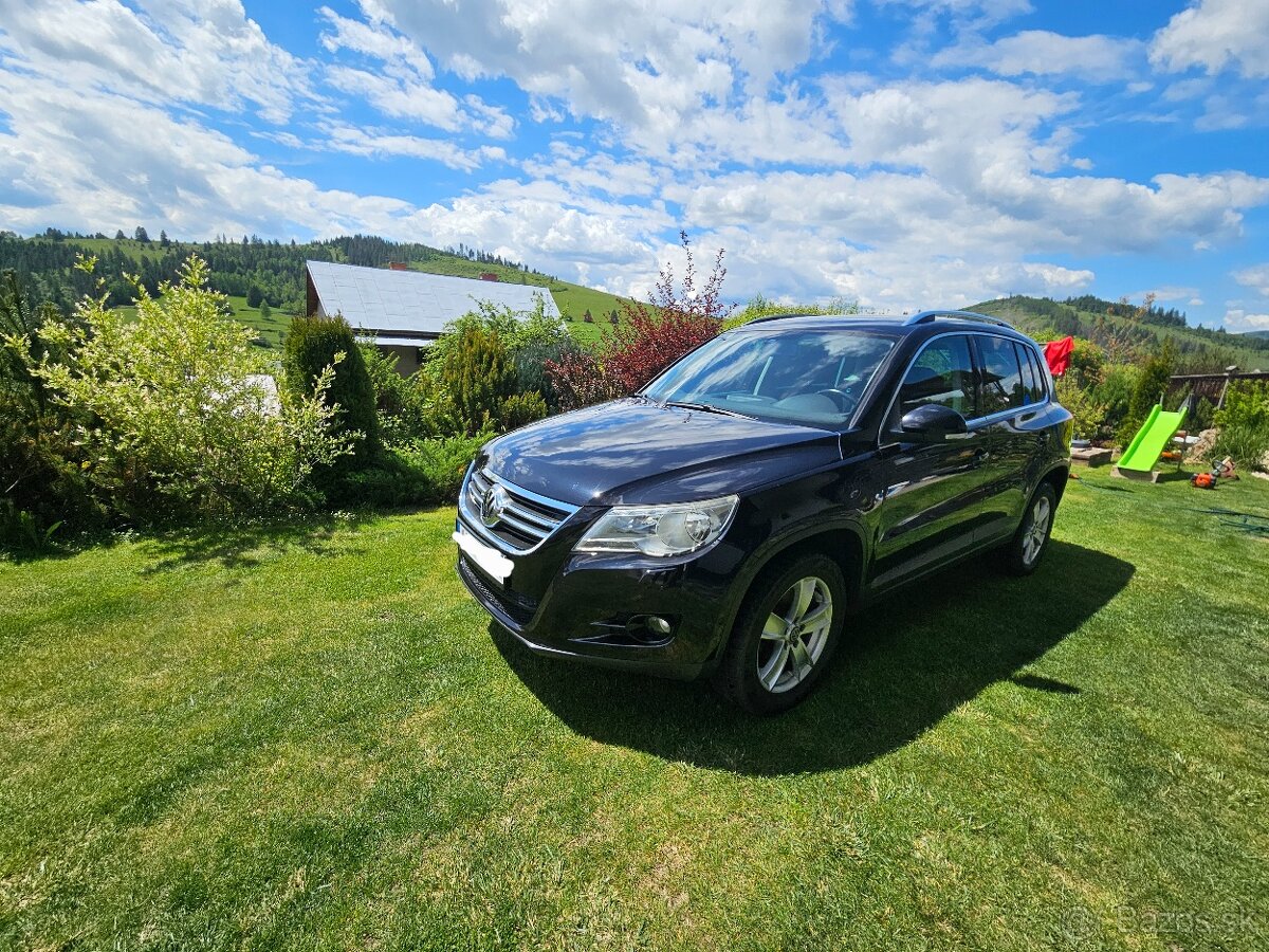 VW Tiguan sport, 2,0TDI 140PS 4motion DSG r.2009