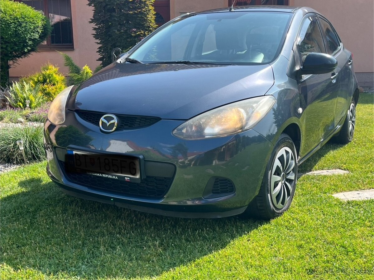 Mazda 2 1.3i 55kW, r.v. 2008 – spoľahlivé mestské auto