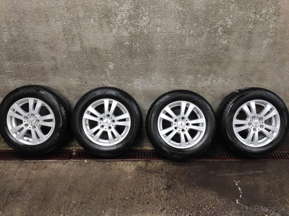 Alu Rial + pneu Dunlop letné r15 195/65