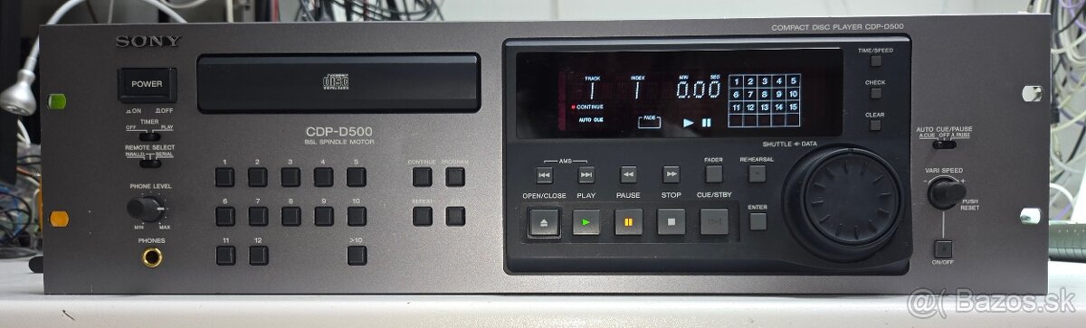 Profesionálny CD Player SONY CDP-D500