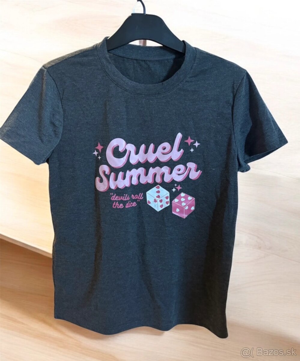 Tričko Taylor Swift inspired Cruel Summer