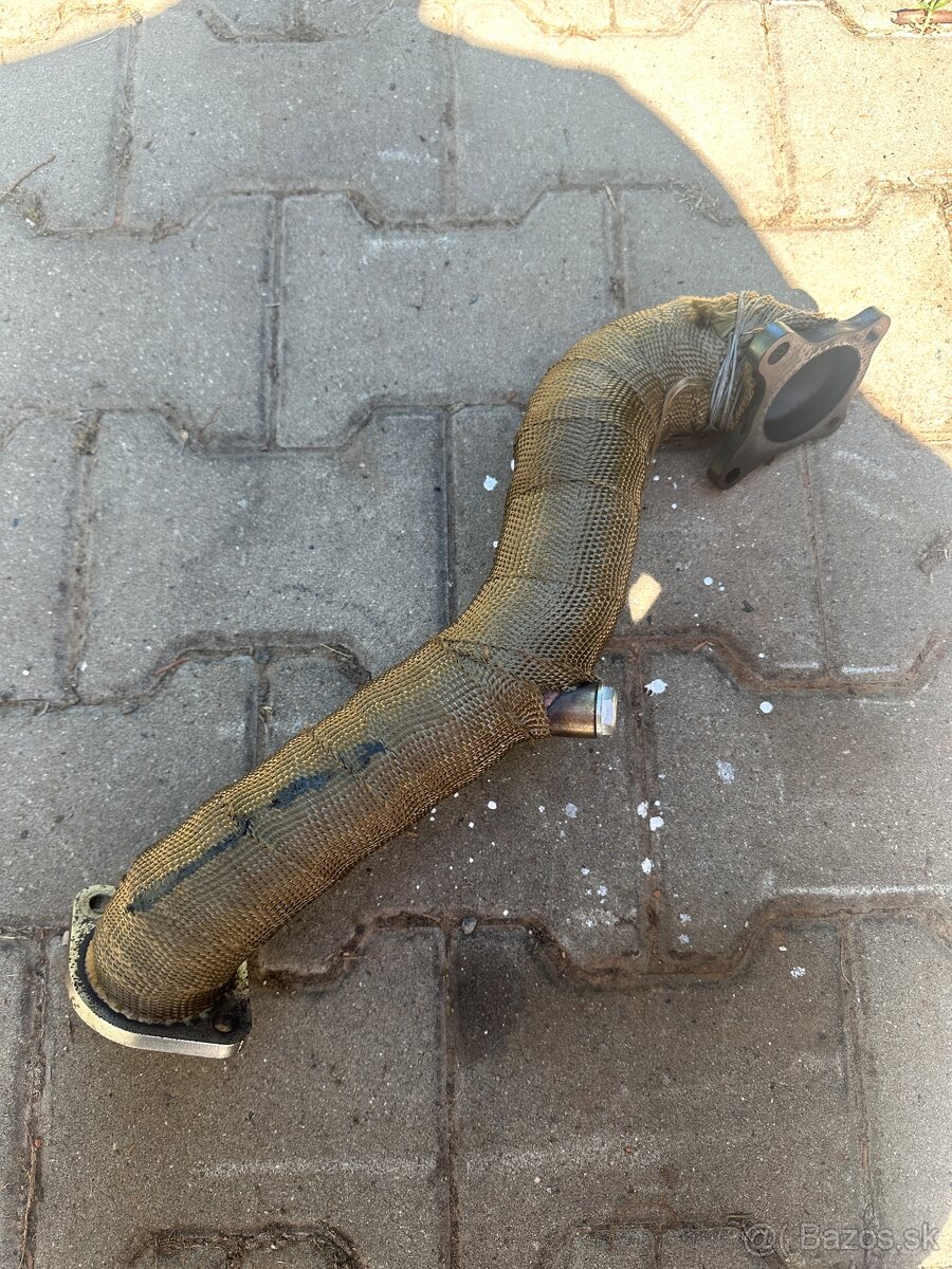 Downpipe na motor Caxa - Golf- Scirocco