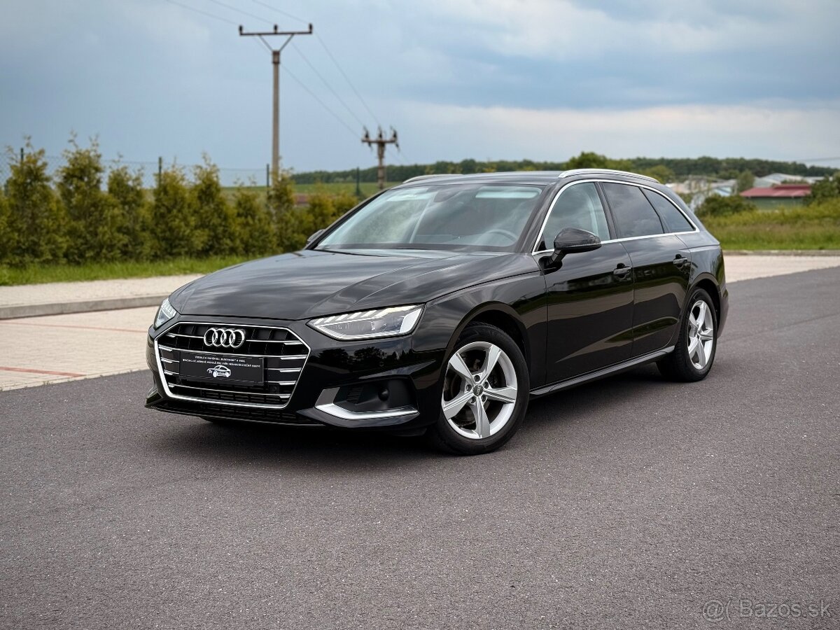 Audi A4 Avant 40 TFSI -140kw -ODPOČET DPH -2020-AUTOMAT