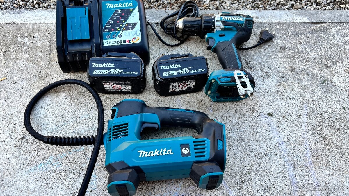 Predám sadu Makita – aku vŕtačka DDF494