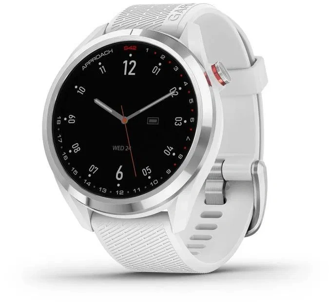 Golfové hodinky Garmin Approach S42 biele