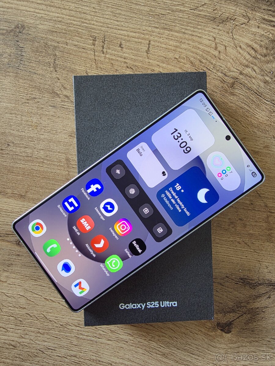Predám Samsung S25 Ultra 256GB 100% stav
