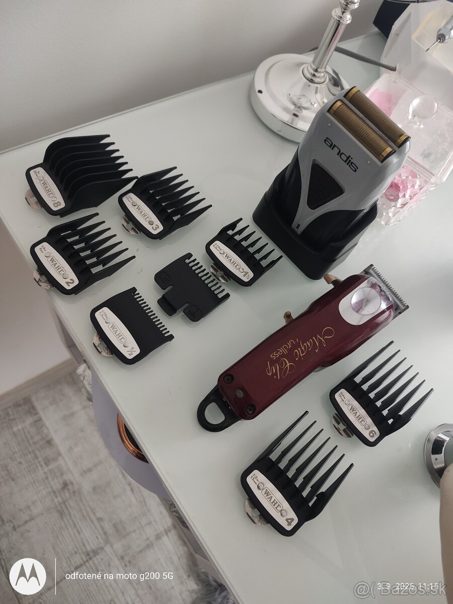 Wahl clipper + ANDIS shaver