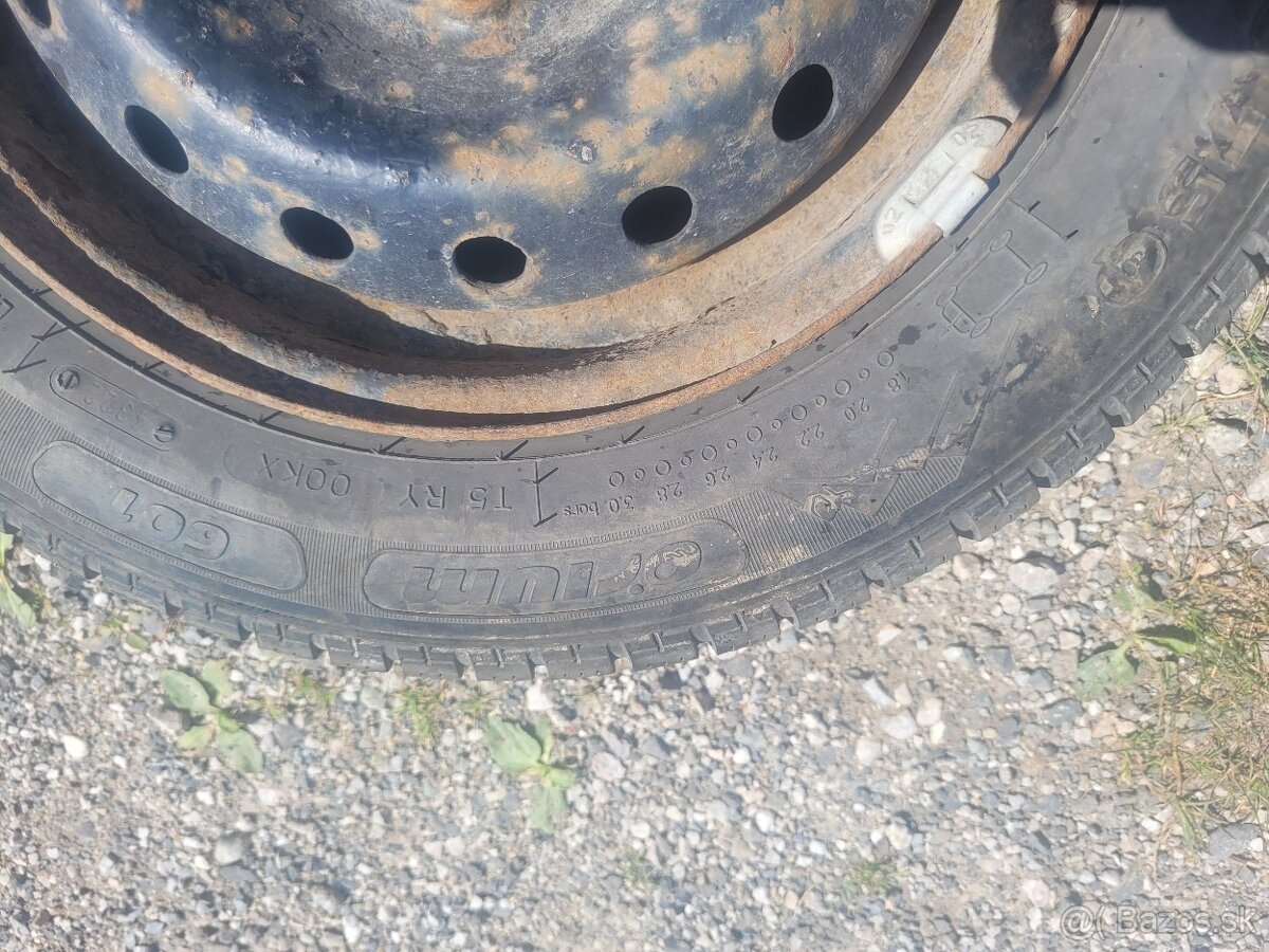 Predám kolesa fiat punto1.1