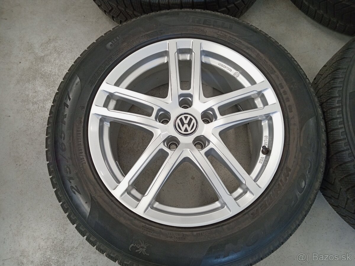 Zimne ALU 5x112 R17 7,5J ET38 DEZENT VOLKSWAGEN TIGUAN