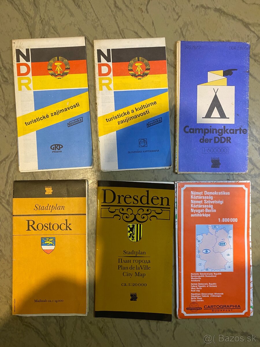 Staré mapy NDR