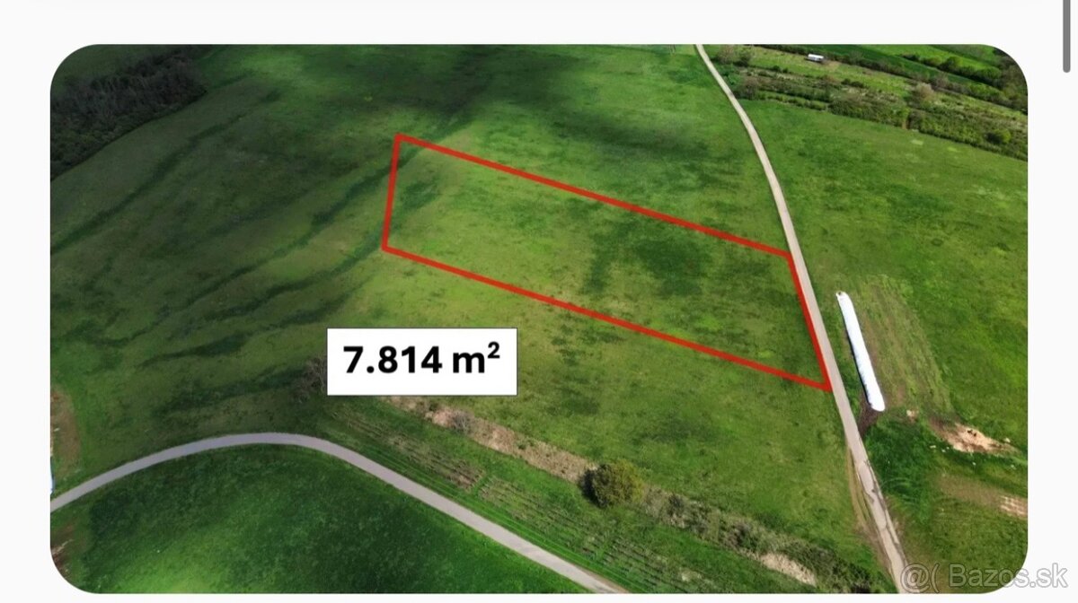 Pozemok Veľké Turovce 7814m2