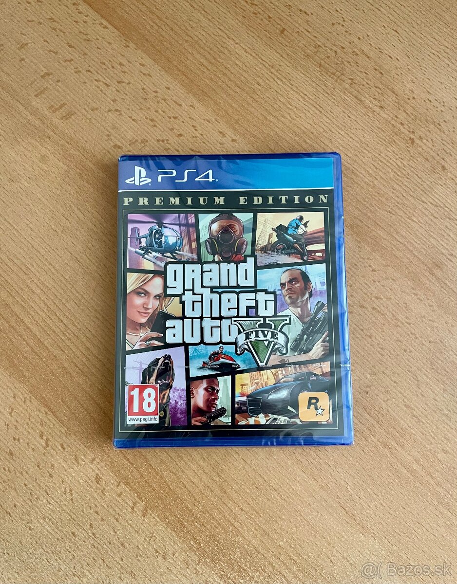GTA V PREMIUM EDITION (PS4)