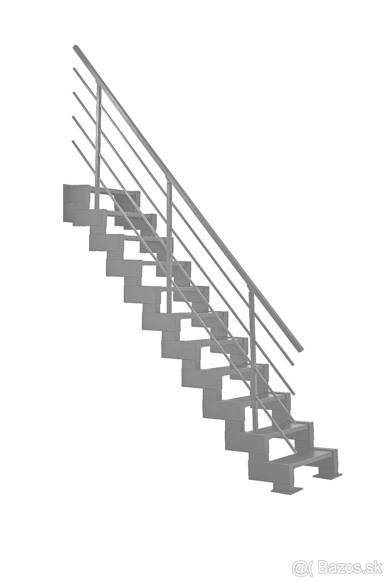 Kovové interiérové schody Modulario MINI