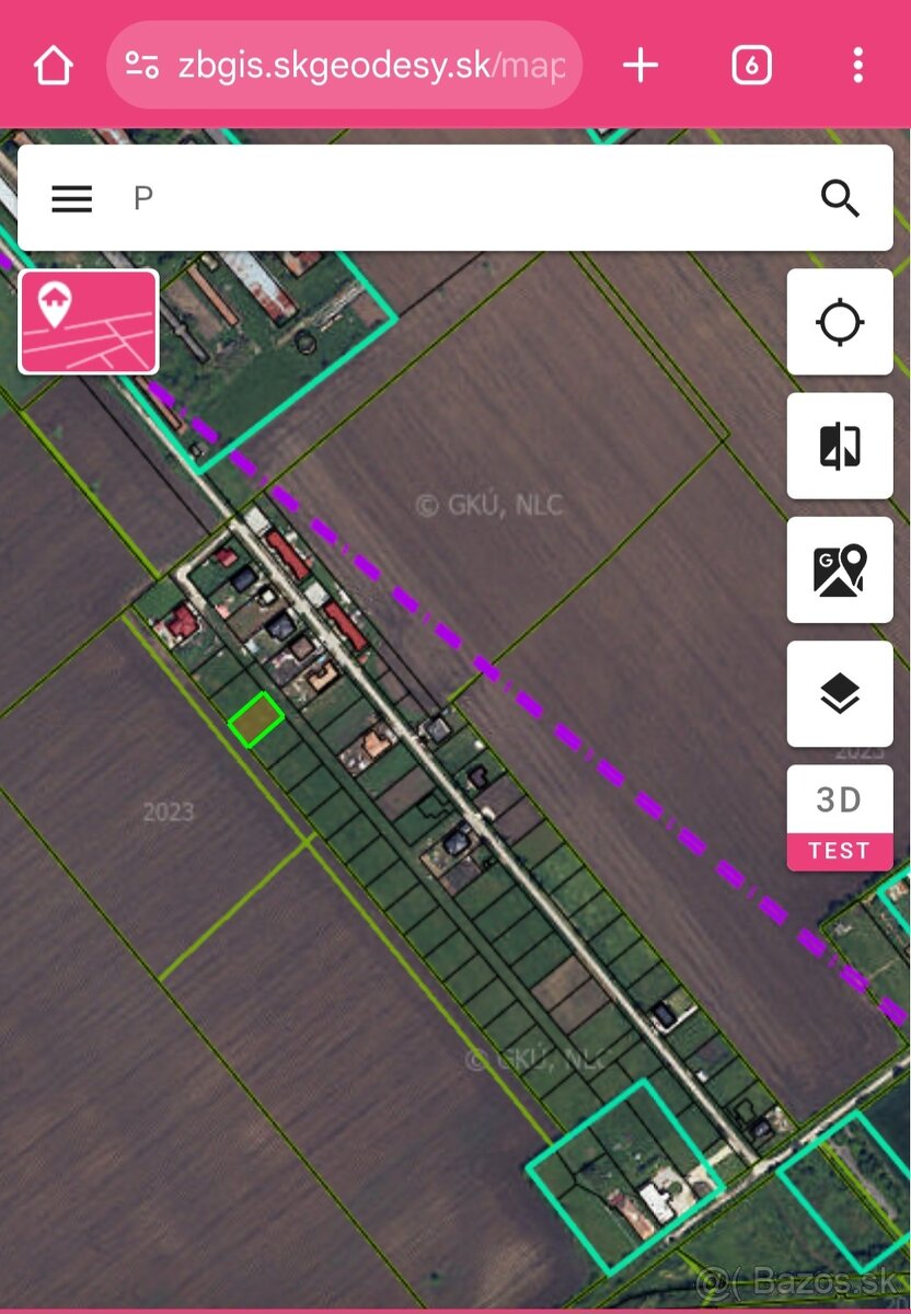 Predám pozemok na výstavbu