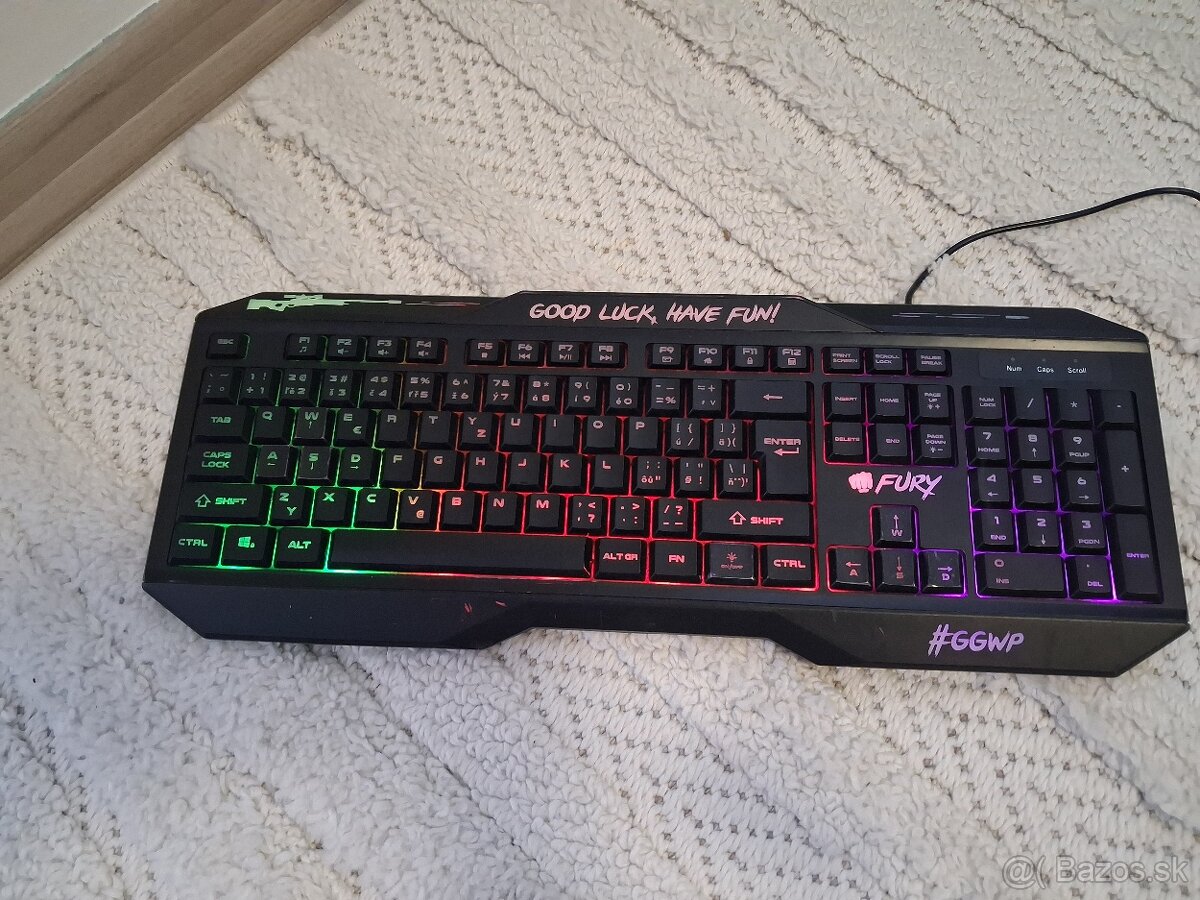 Fury klavesnica -herna