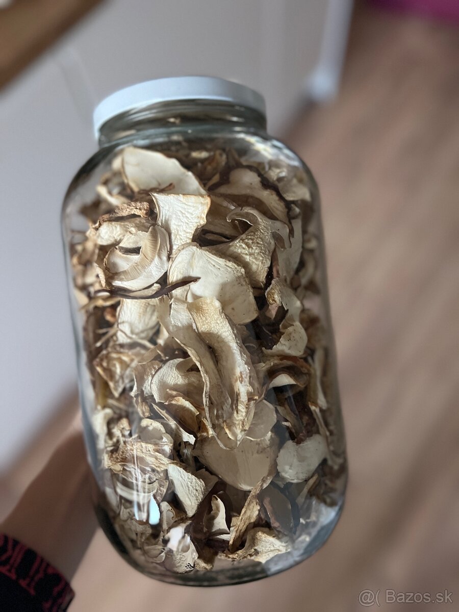 Sušené dubáky 7dcl alebo 4L