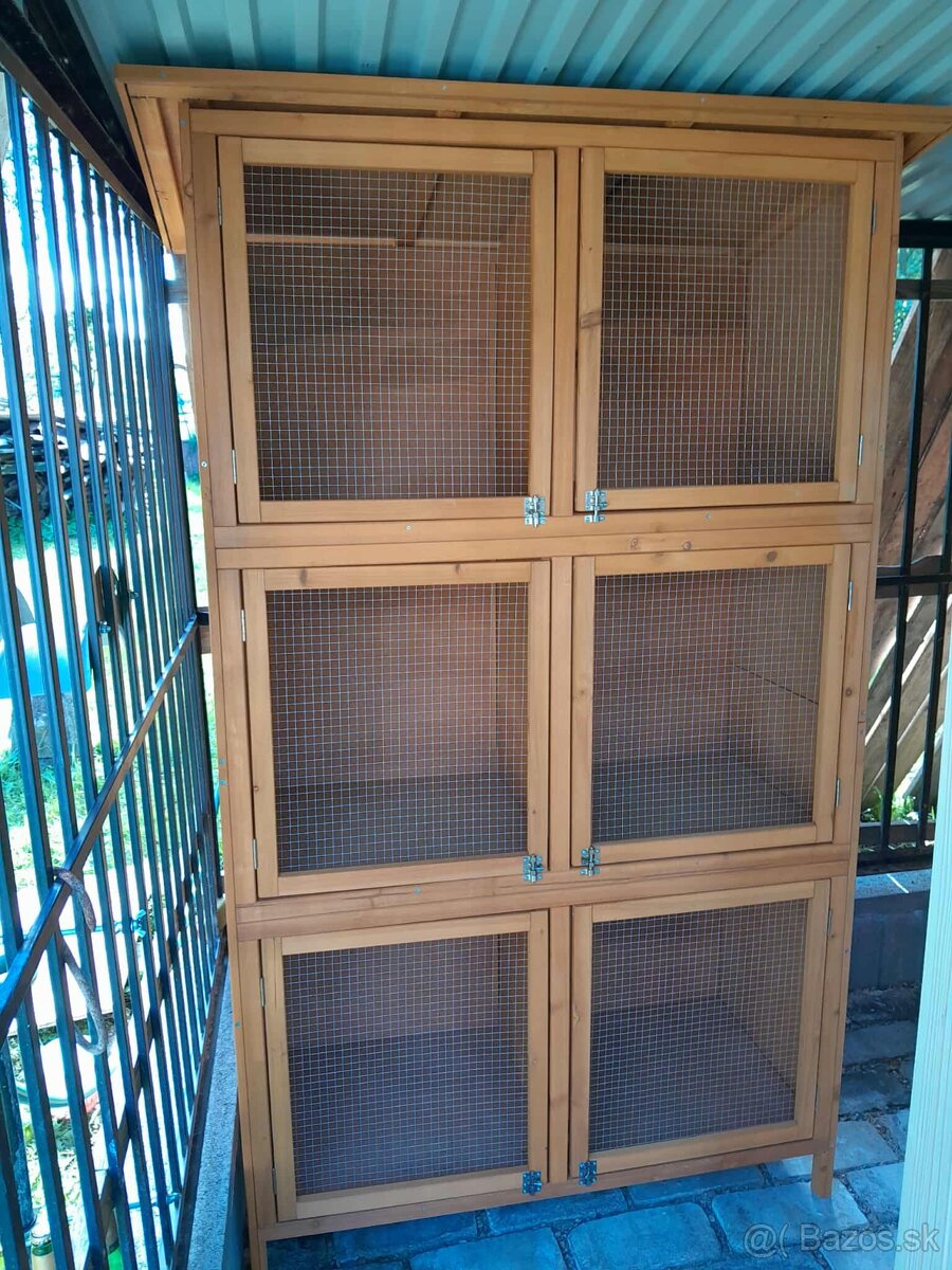 Drevená králikáreň