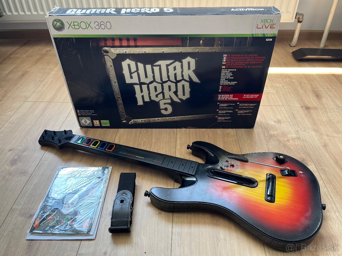 Guitar Hero Gitara pre Xbox 360