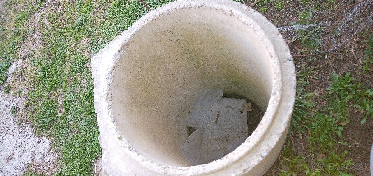 Betónová rúru, skruž