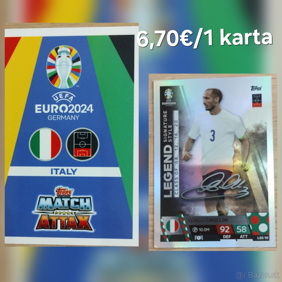 Predám futbalové karty
