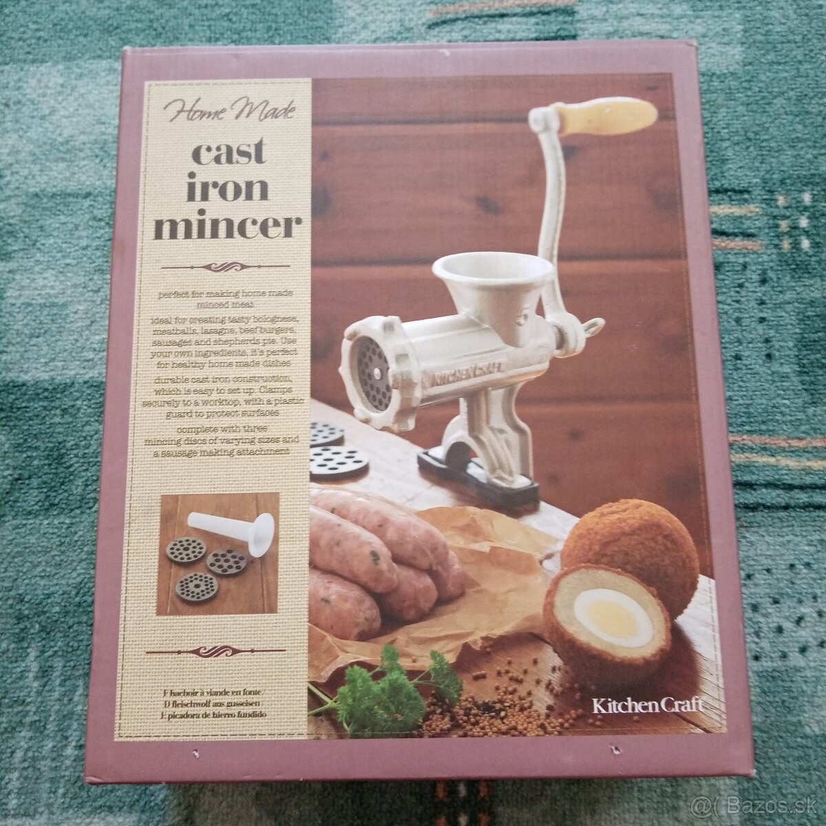 mlynček na mäso KitchenCraft č.5