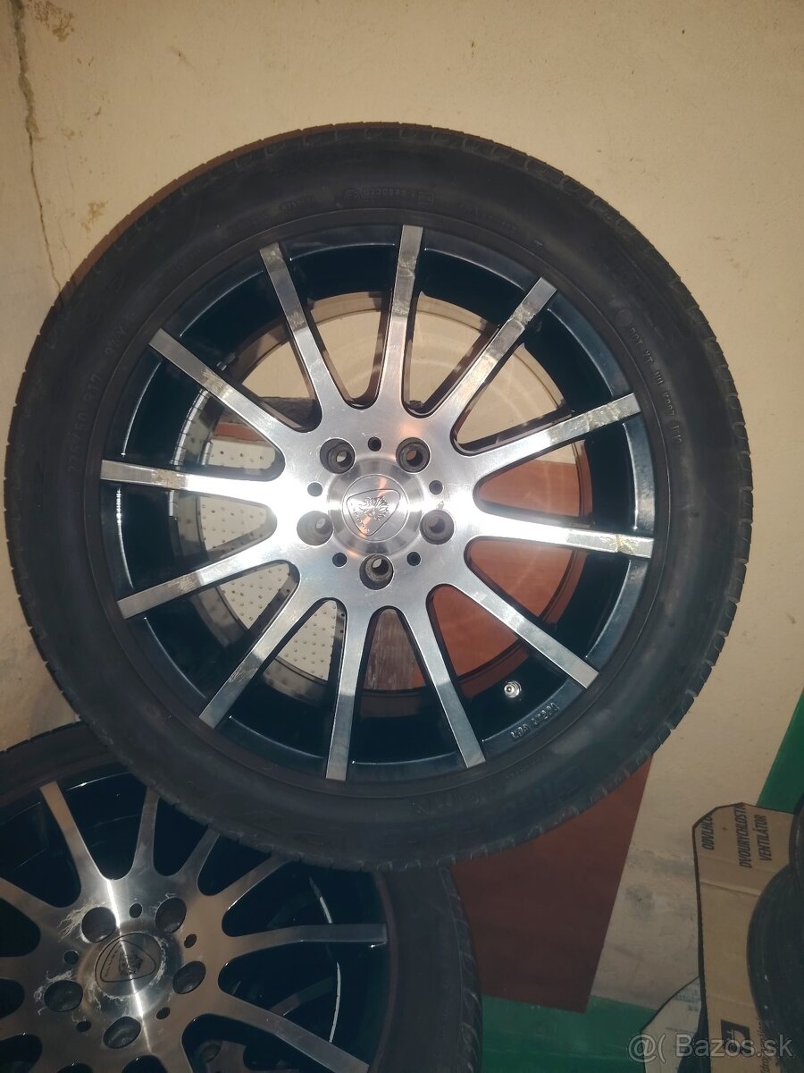 Predám hliník.disky R17 ALUETT 5/112