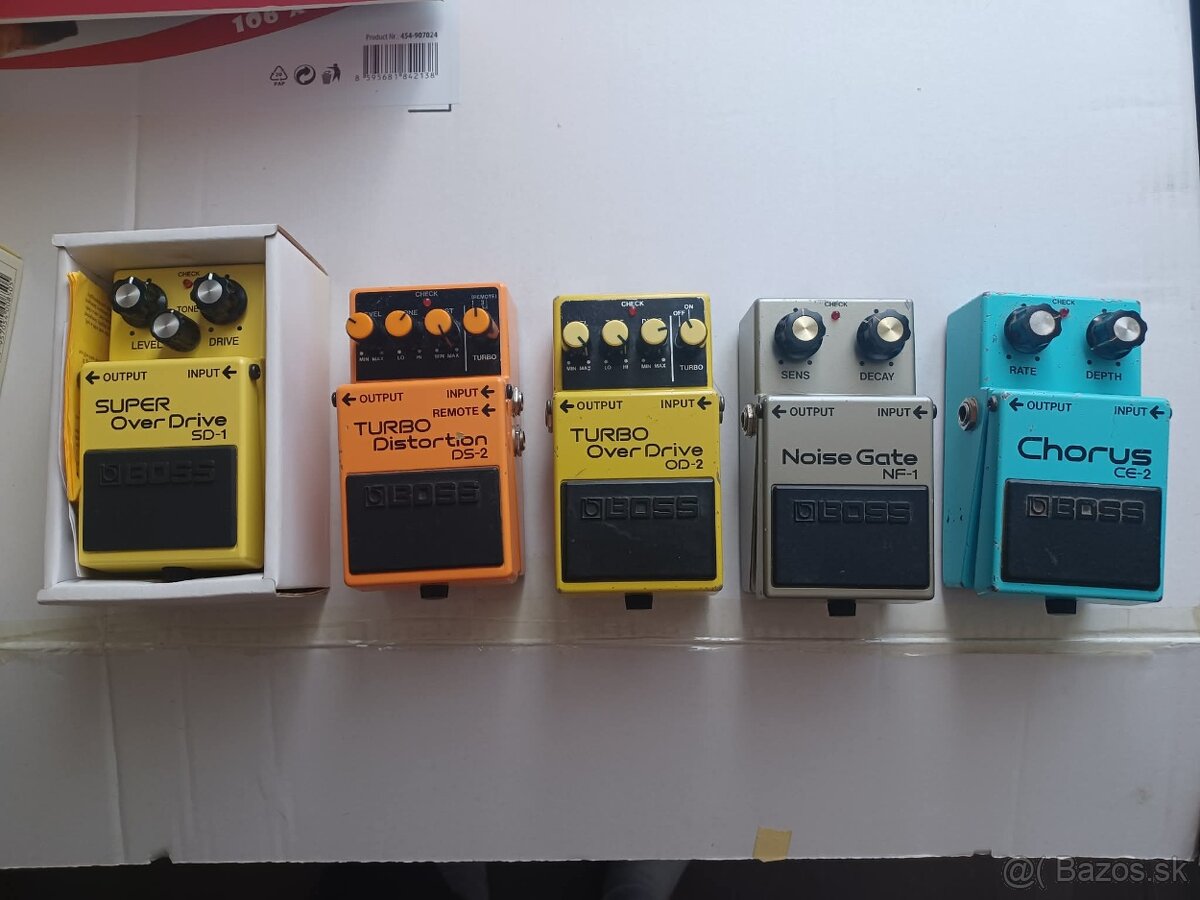 Boss : CE2 . NF1 , OD2 , DS2 , SD1