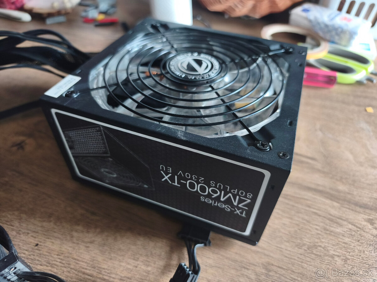 PC Zdroj Zalman 600W bronze plus