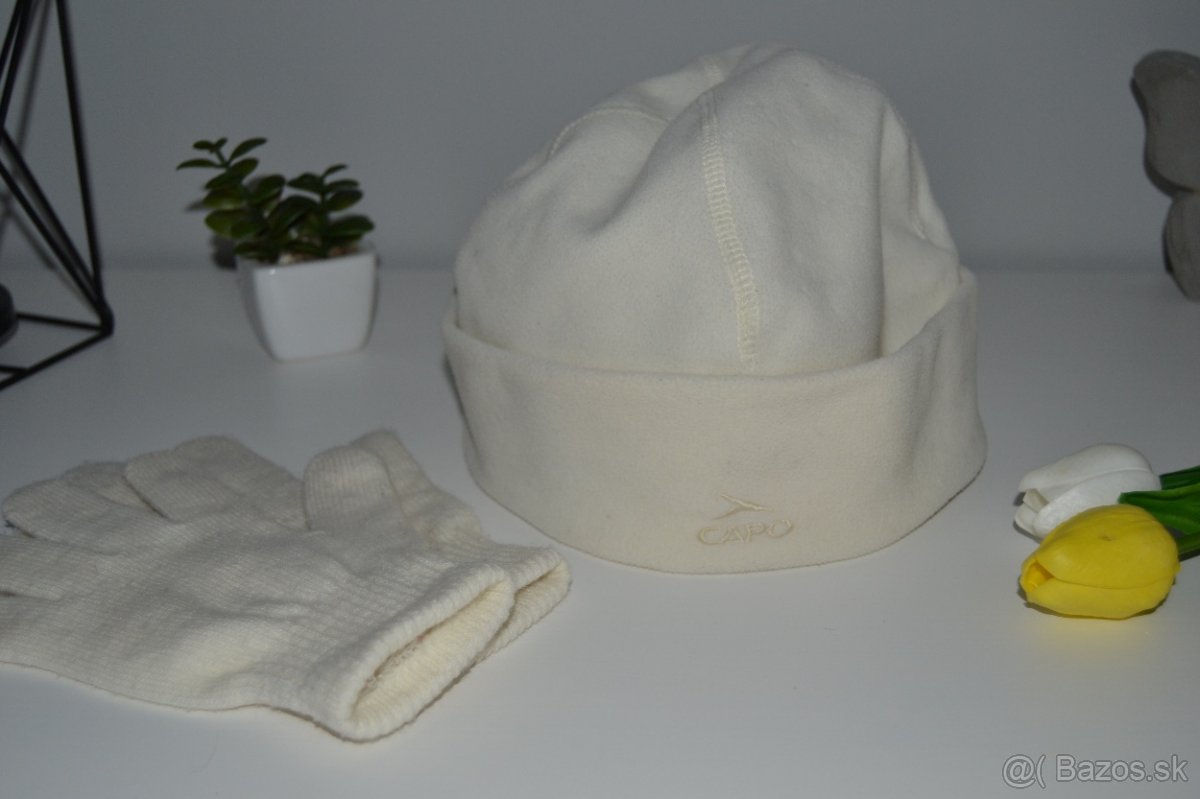 Zimná čiapka CAPO+rukavičky