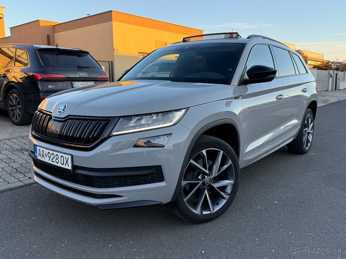 Kodiaq Sportline 4x4 Nardo Grey Virtual Pano Webasto TOP TOP