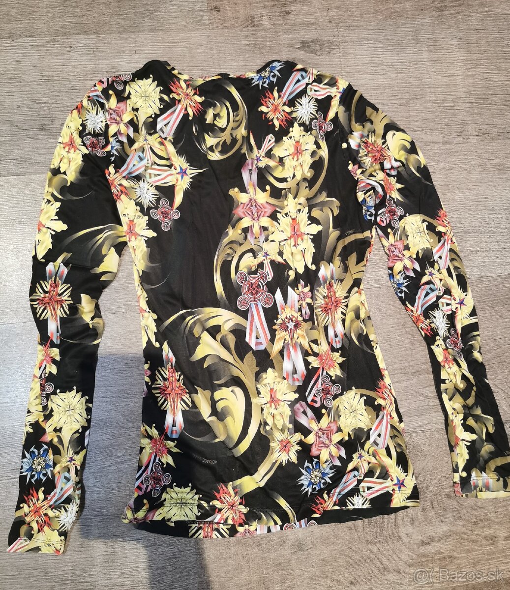 Versace tričko s dlhym rukavom 36-38