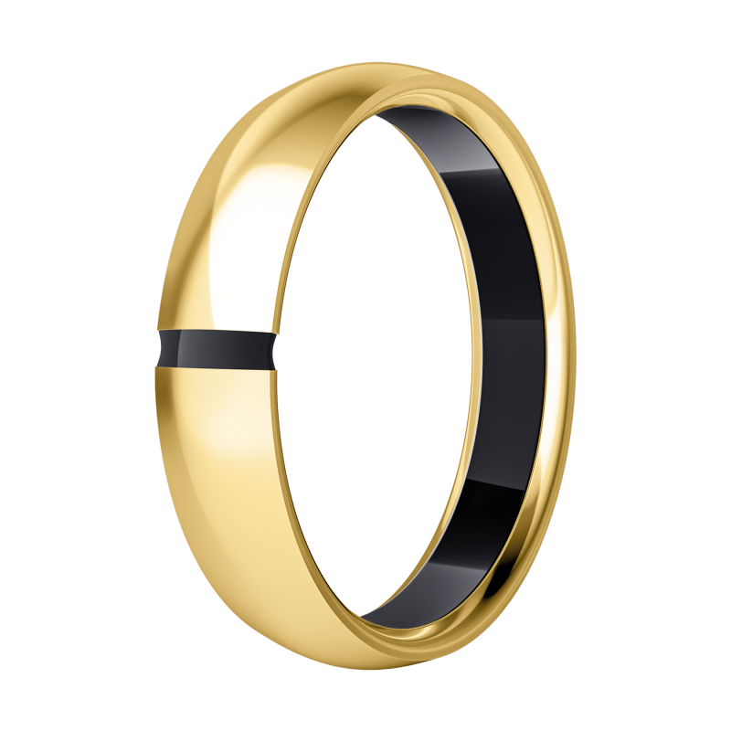 Niceboy ONE Titanium Gold S13 platiaci prsteň