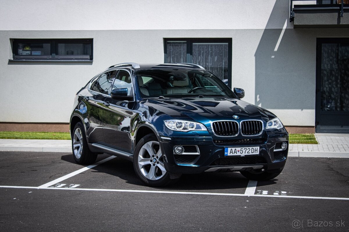 BMW X6 e71 35i xDrive ZF8 5 miest, Slovenské, Adaptive LED